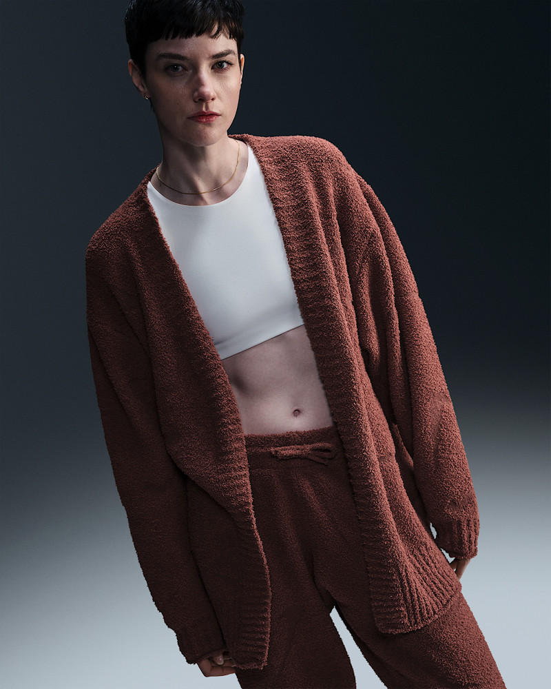 Nike Sportswear Phoenix Cozy Bouclé Women's Oversized Knit Cardigan 1