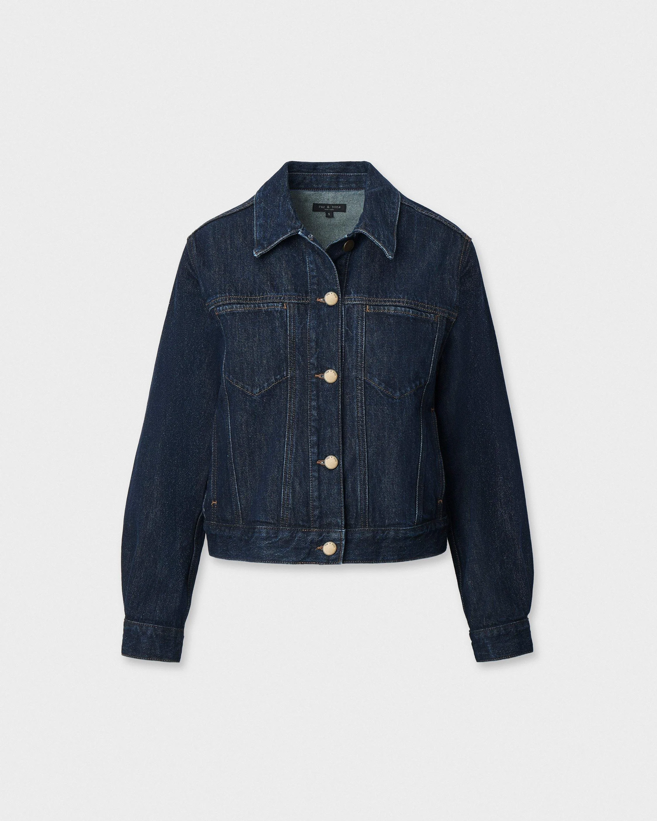 Marie Denim Trucker Jacket - 1