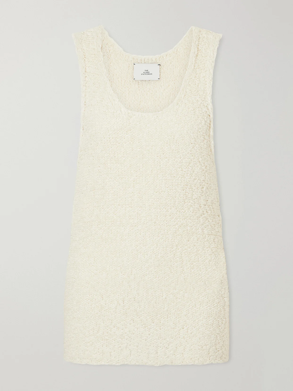 Ella Silk, Cashmere And Linen-blend Tank - 1