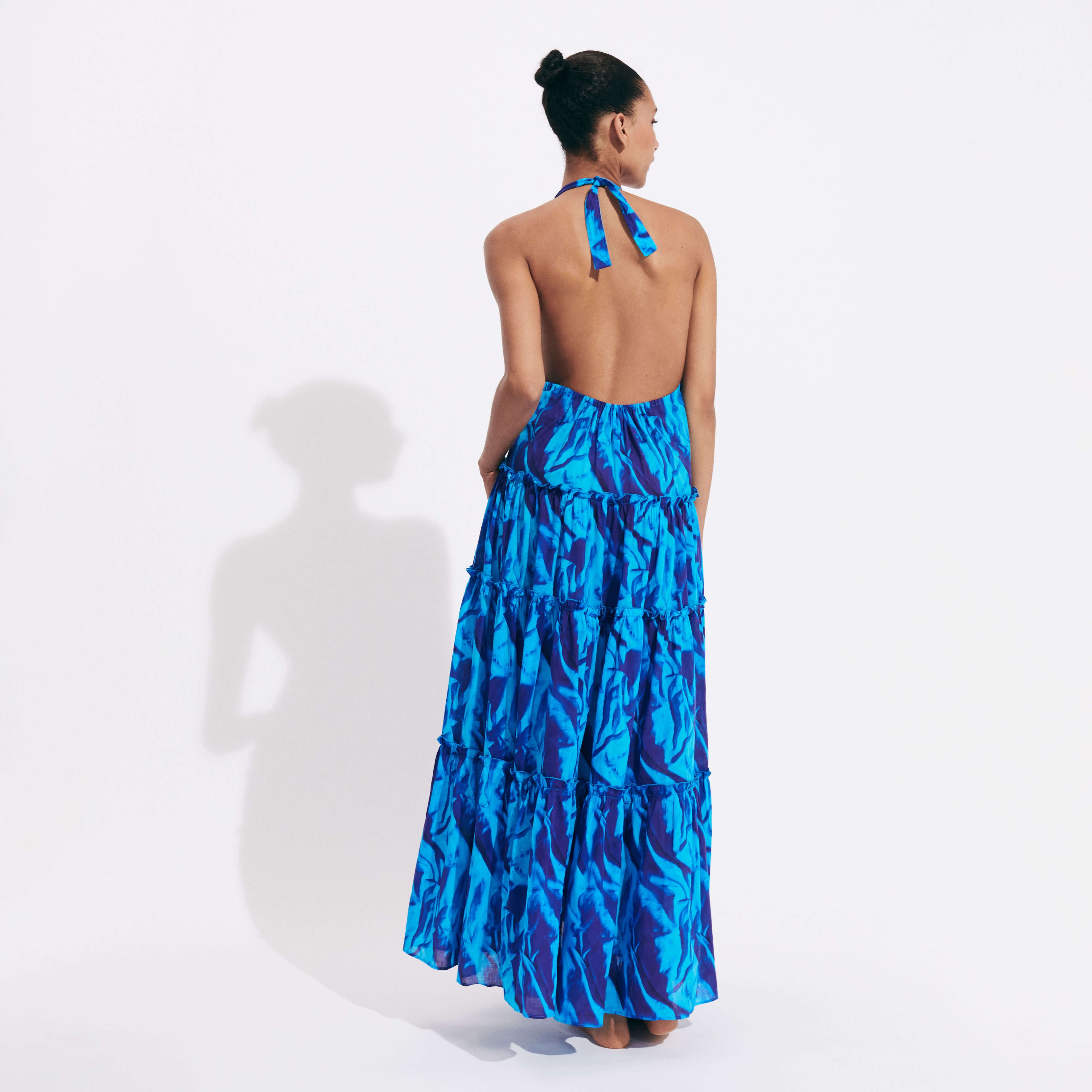 Women Cotton Long Backless Dress Les Draps Froissés - 4