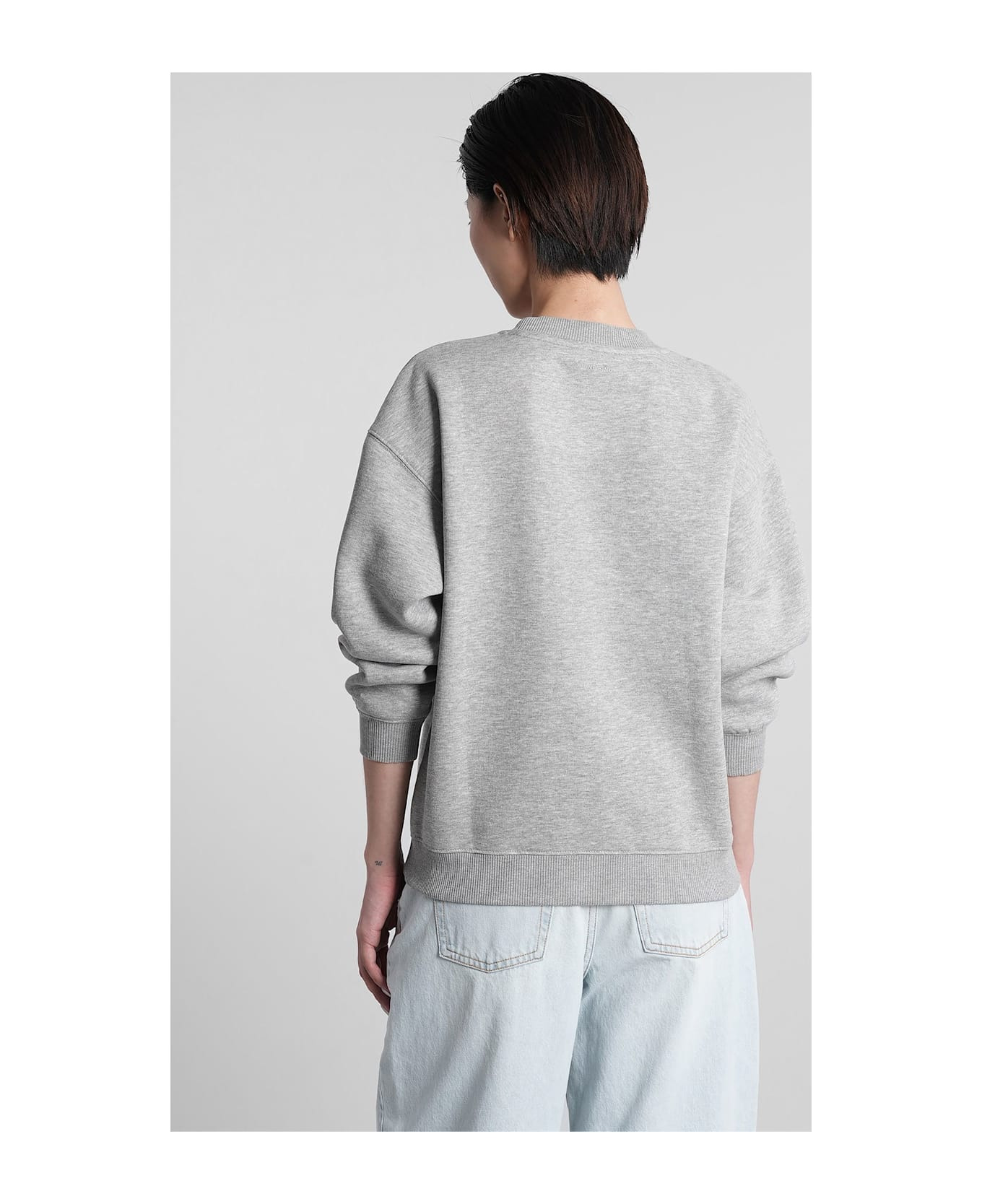 Spencer Sweatshirt In Grey Cotton - 3