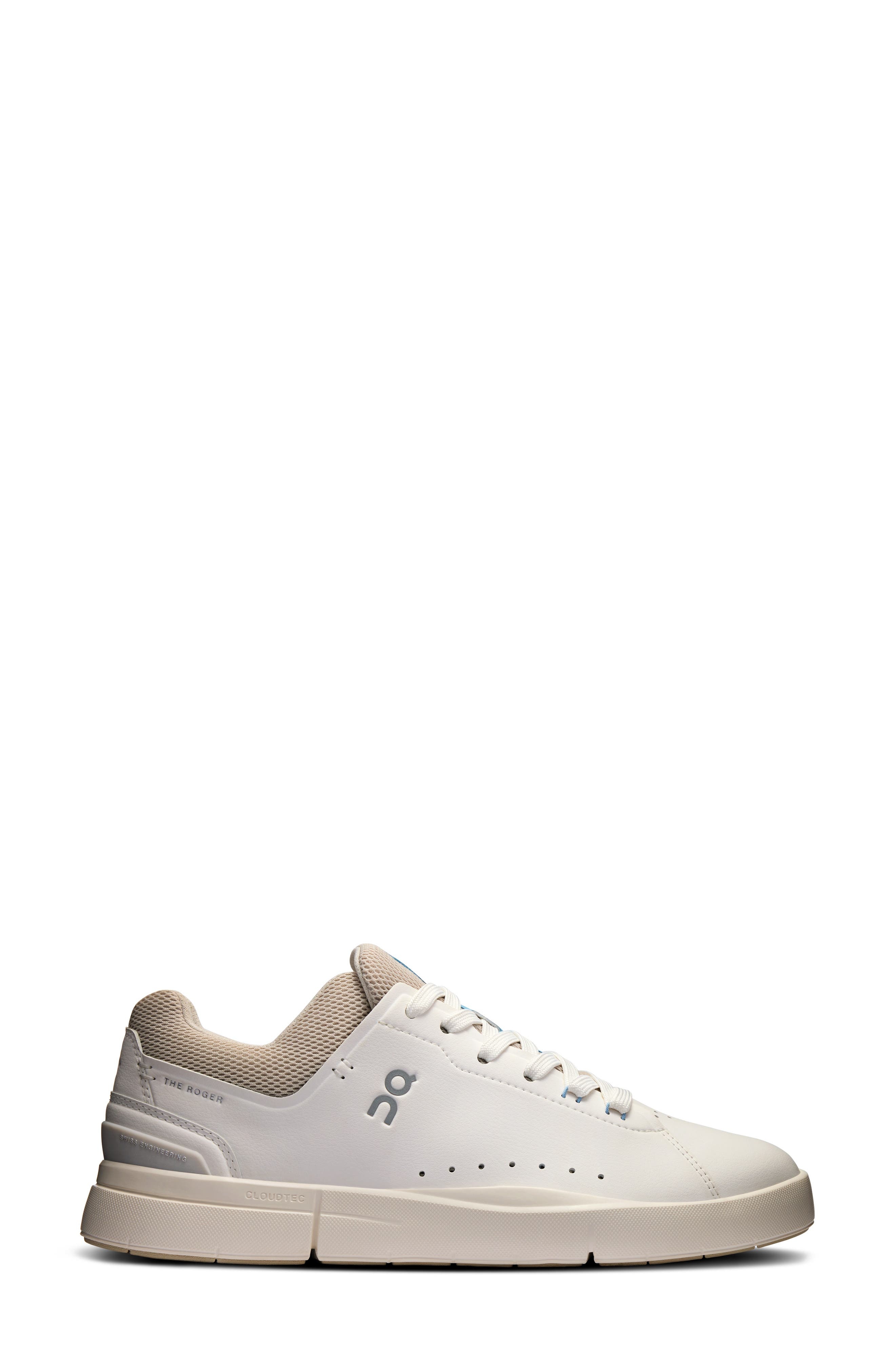 On THE ROGER Advantage Tennis Sneaker in White/Sand at Nordstrom - 2