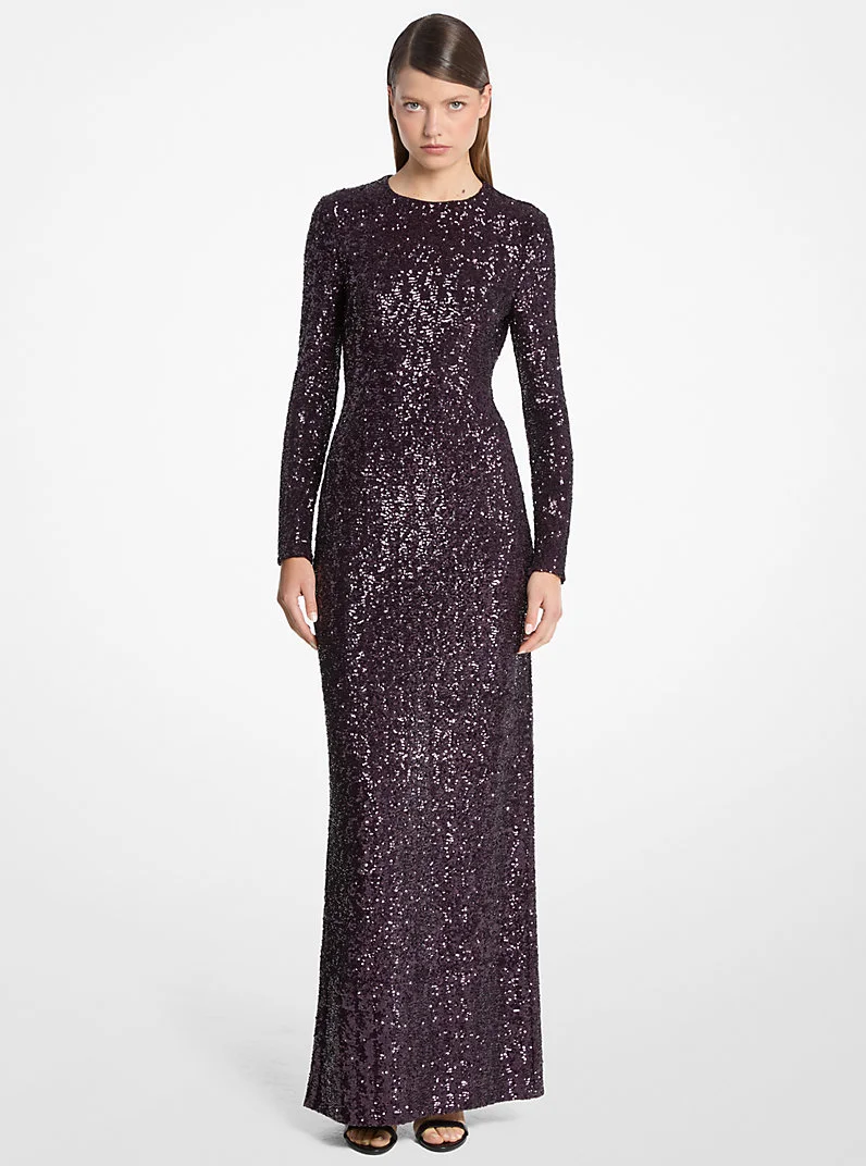 Sequined Gown - 1
