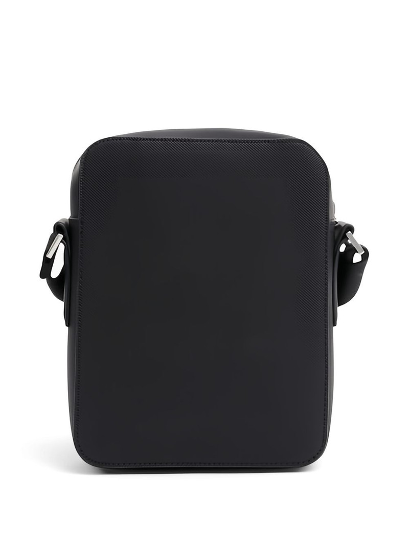 LACOSTE zip detail messenger bag outlook