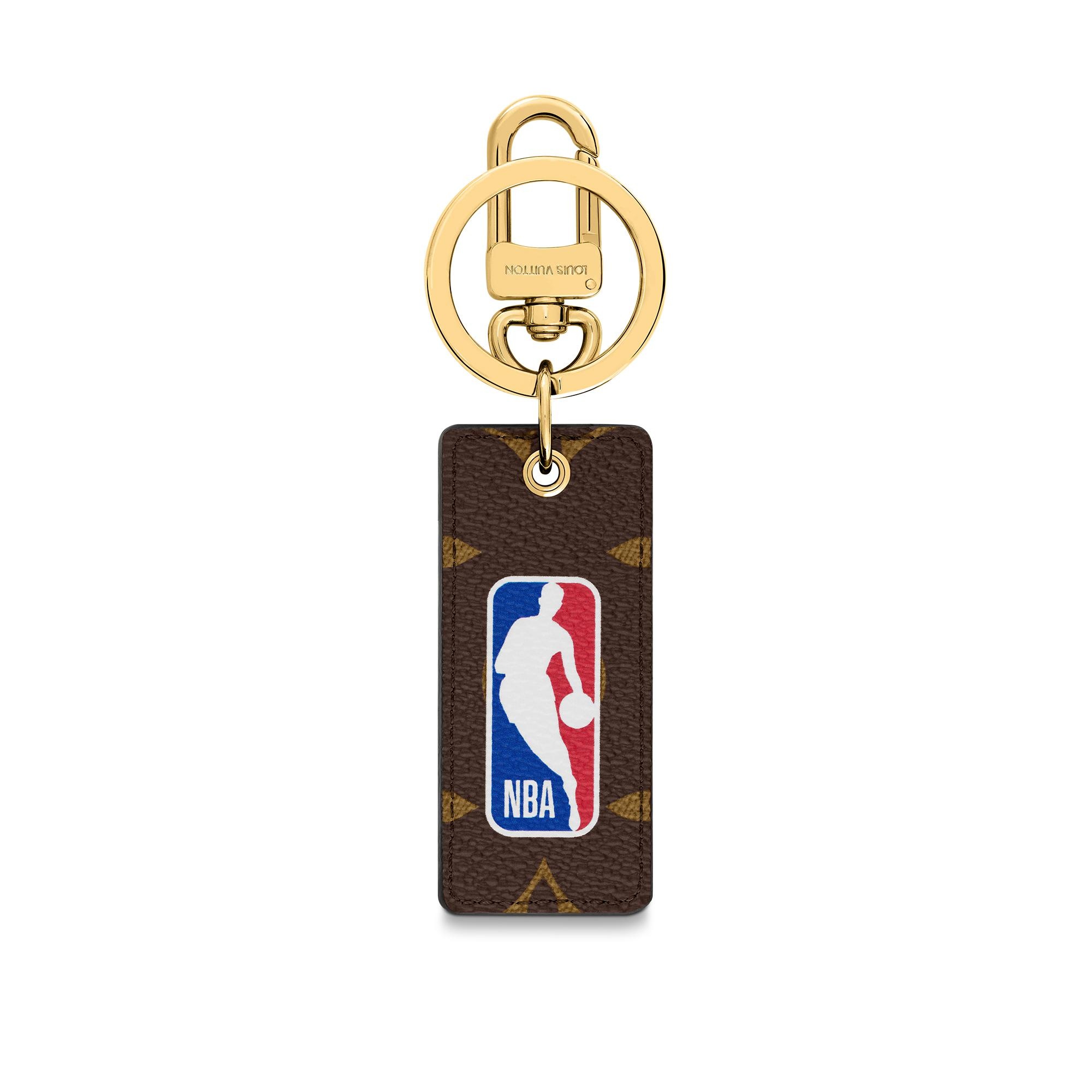 LVXNBA Monogram Letters Tab Bag Charm And Key Holder - 3