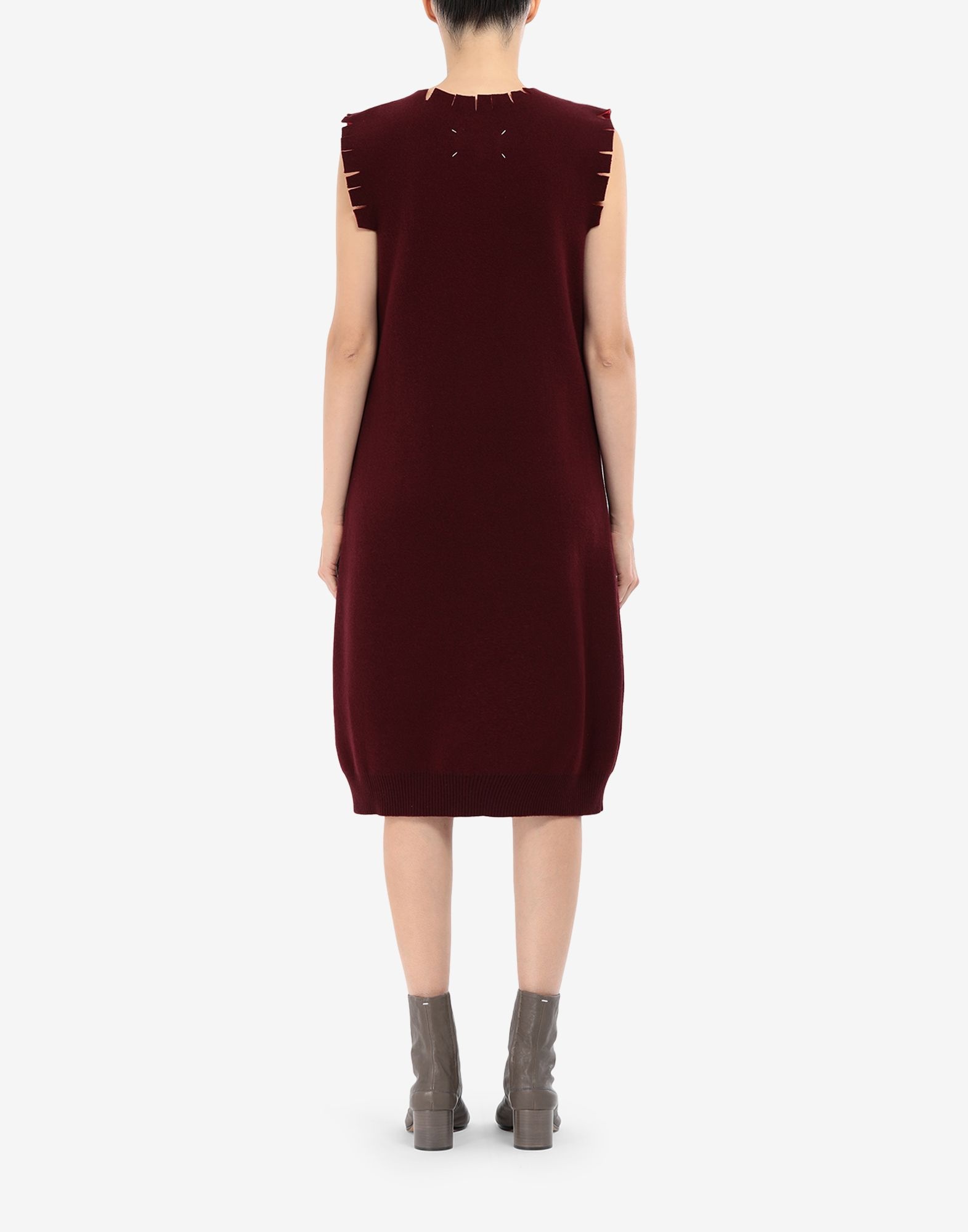 Écranté sleeveless wool dress - 4