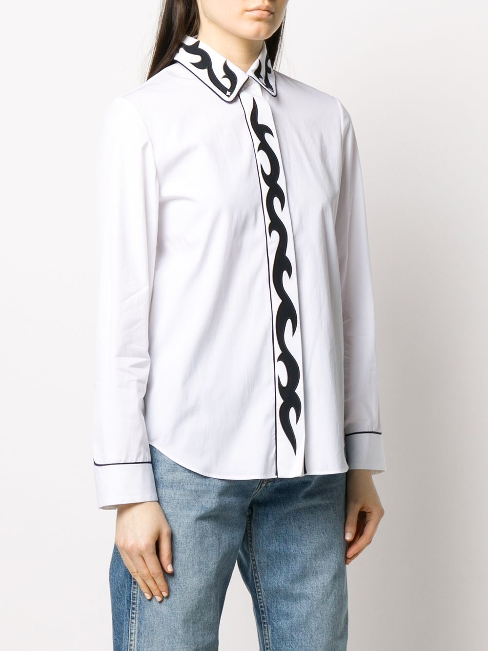 Western-appliqué shirt - 3