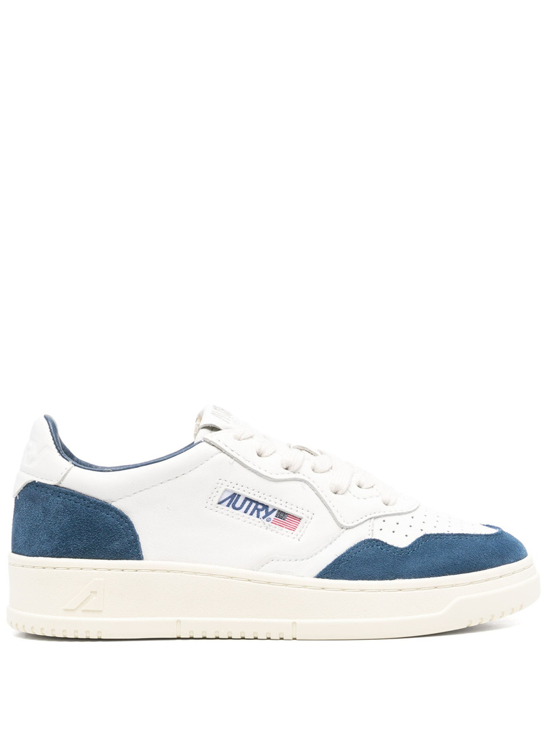 미디어리스트 BLUE LEATHER SNEAKERS - 1