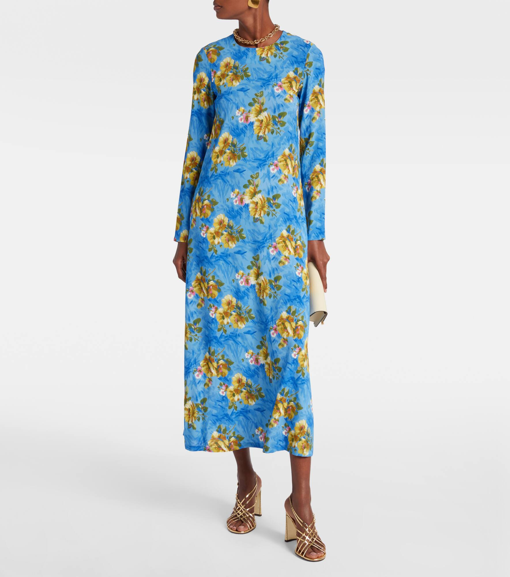 Swing floral maxi dress - 2