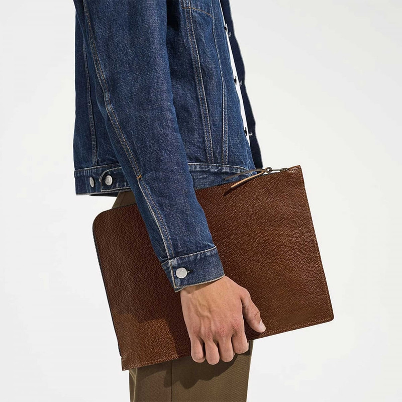 JIM LAPTOP SLEEVE 13” - AMBER BROWN 5