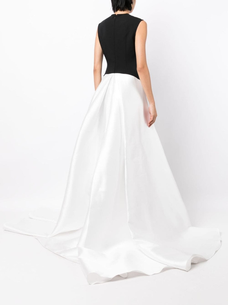 Flor sleeveless train dress 4