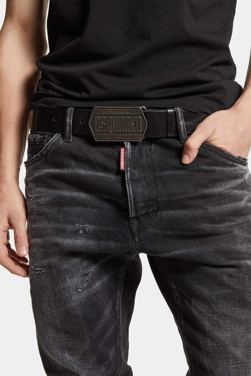 BLACK WARP WASH COOL GUY JEANS 5