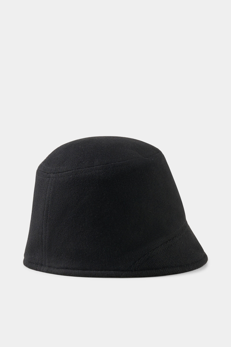 BOGNER Amoux knitted bucket hat in Black outlook