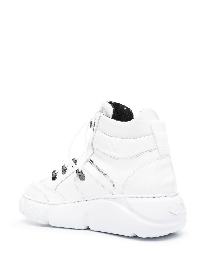 lace-up leather ankle boots 3