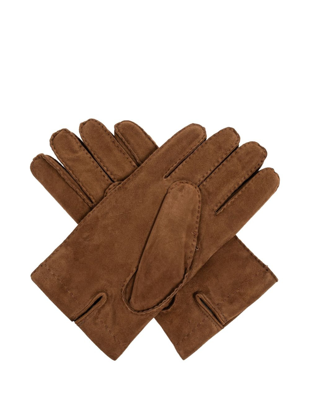 logo-debossed gloves - 3