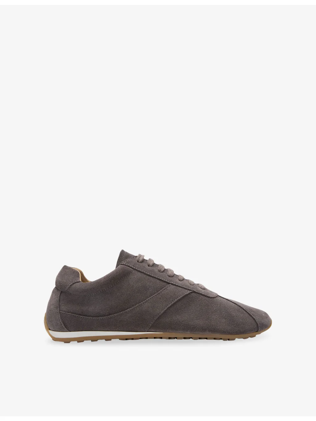 Panelled Suede Trainers - 1