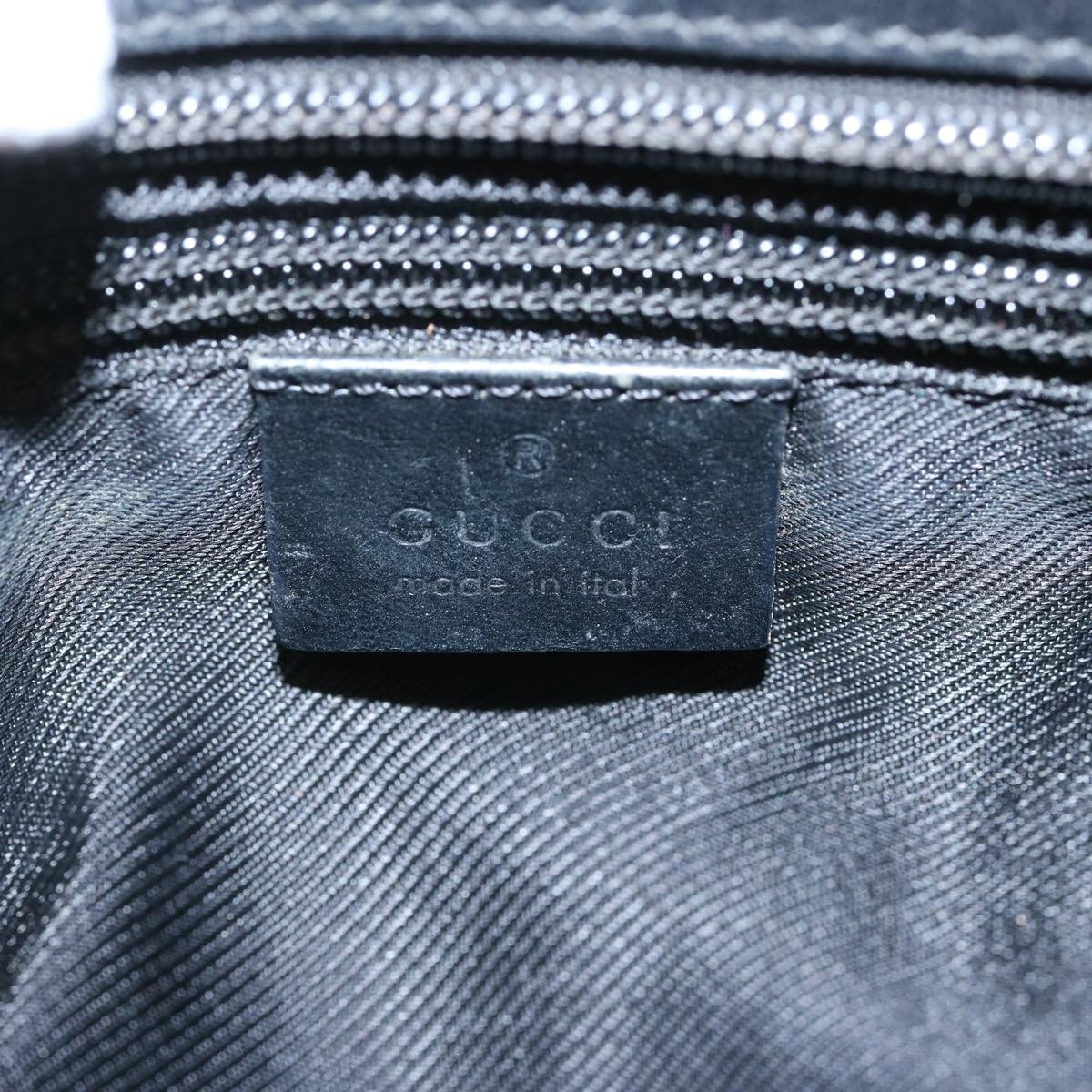 GUCCI GG Canvas Tote Bag Black Beige 019 0426 019 0426 - 14