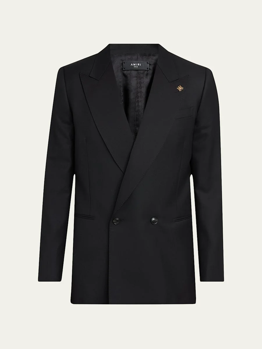 Men's MA Double-Breasted Wool Blazer - 1