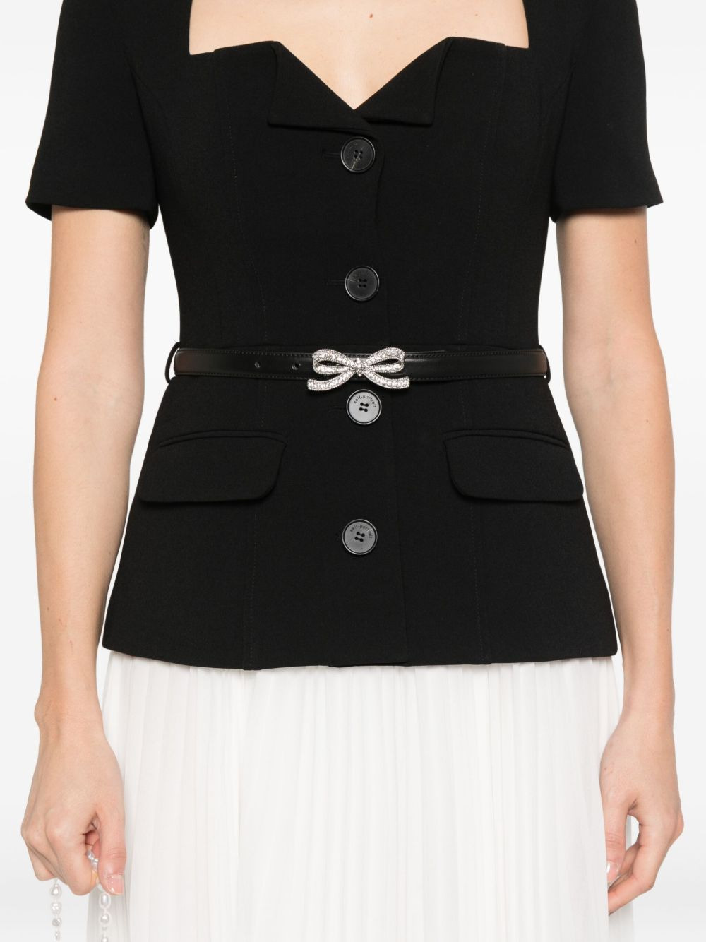 short sleeve midi dress - 5