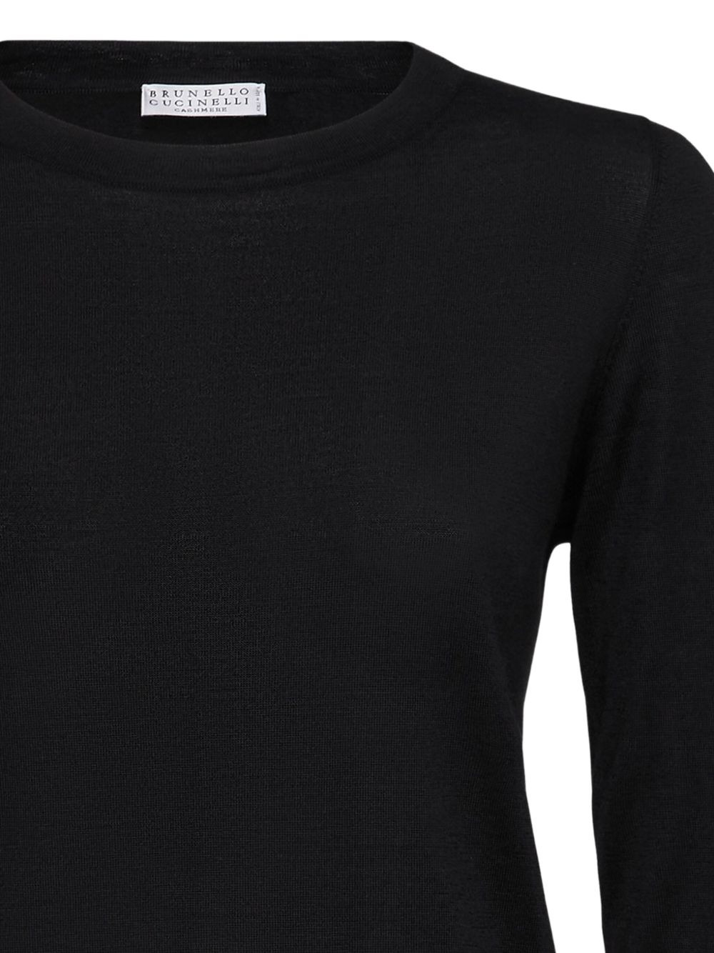 long-sleeve fitted sweater - 7