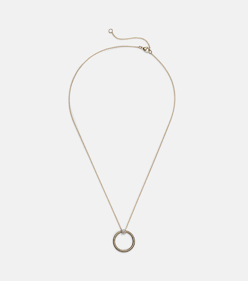 Prince 14kt gold necklace with diamonds 1