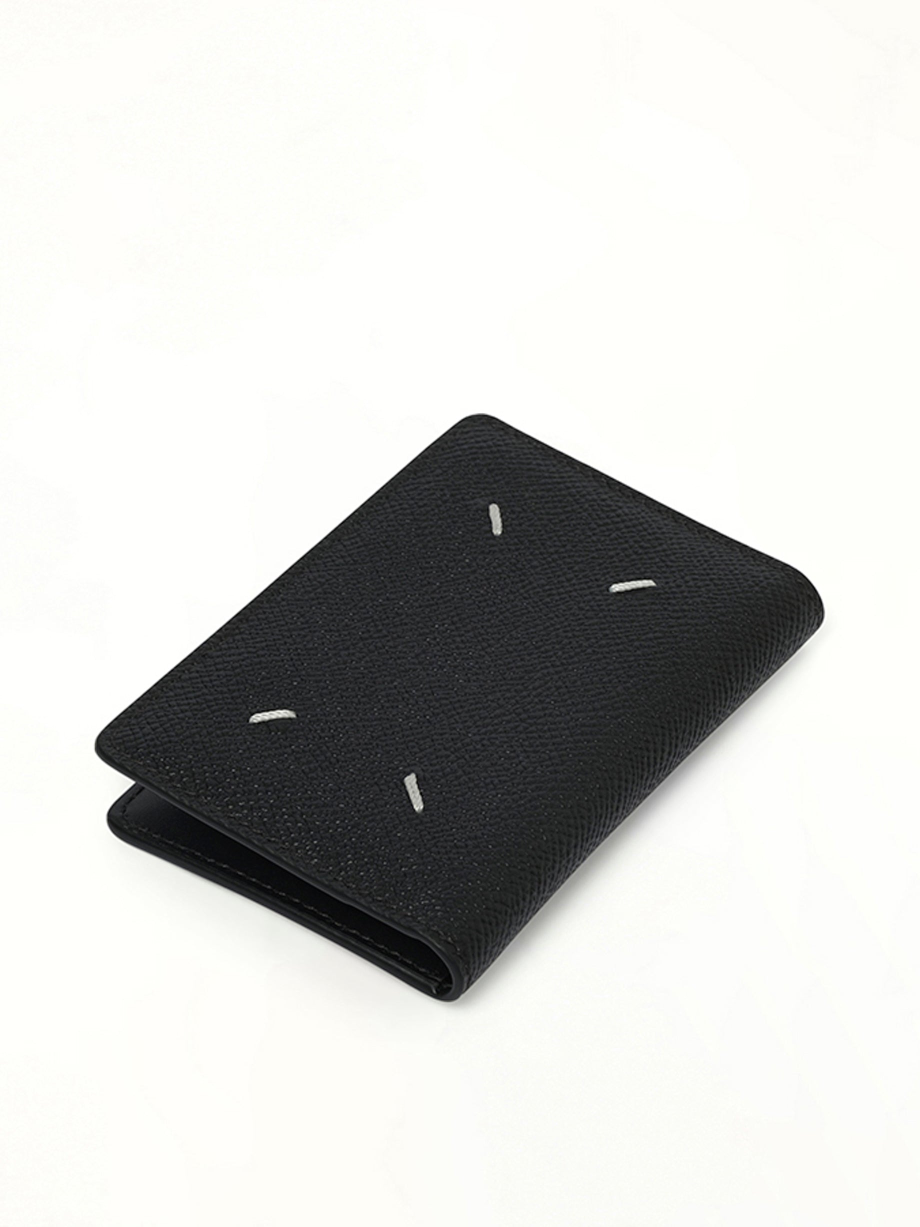 Logo Printed Card Holder in Black - 4