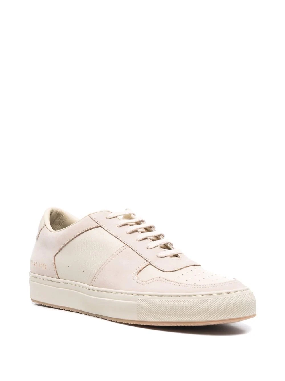 panelled lace-up sneakers - 2