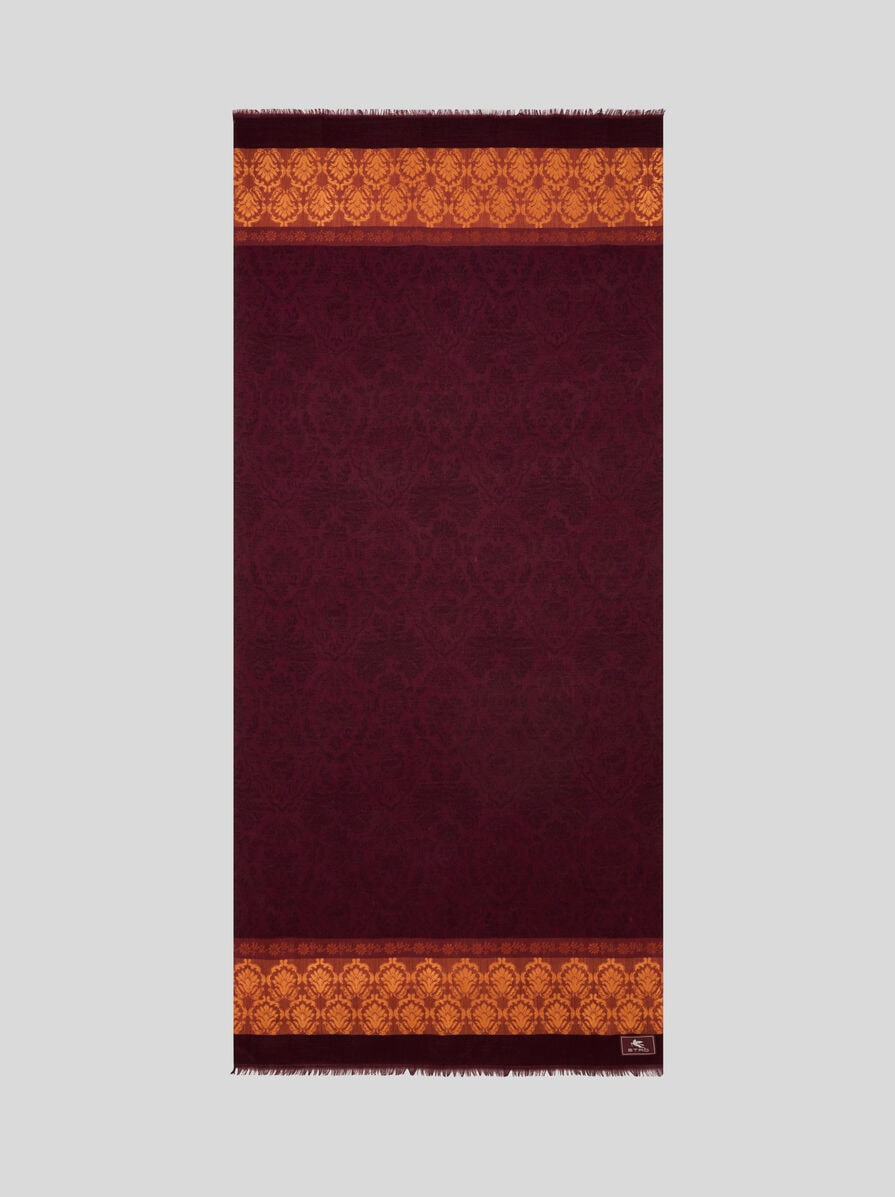 WOOL-BLEND JACQUARD SCARF - 2