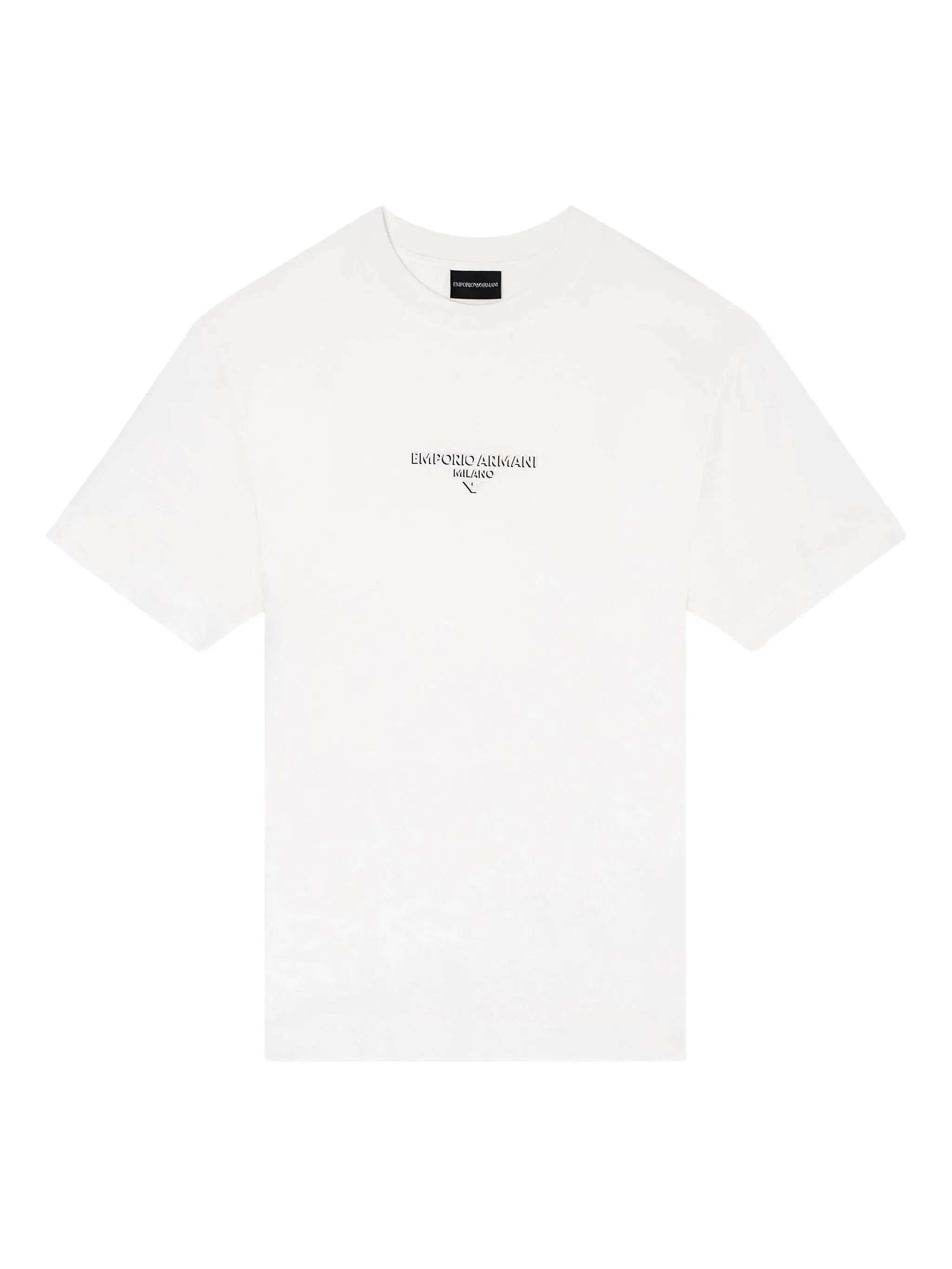 Emporio Armani Logo-embroidered T-shirt - 1