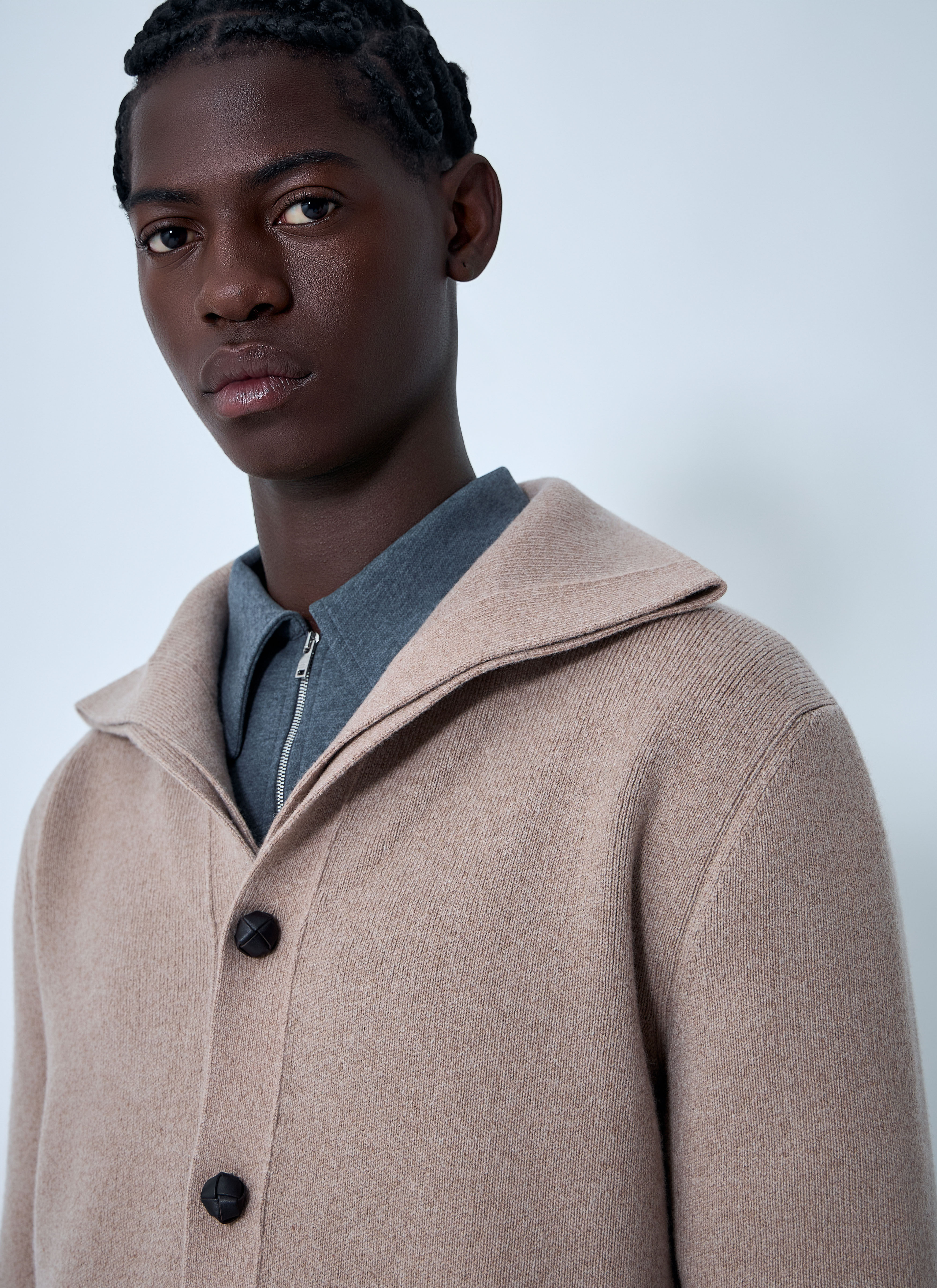Compact Wool Cardigan - 5