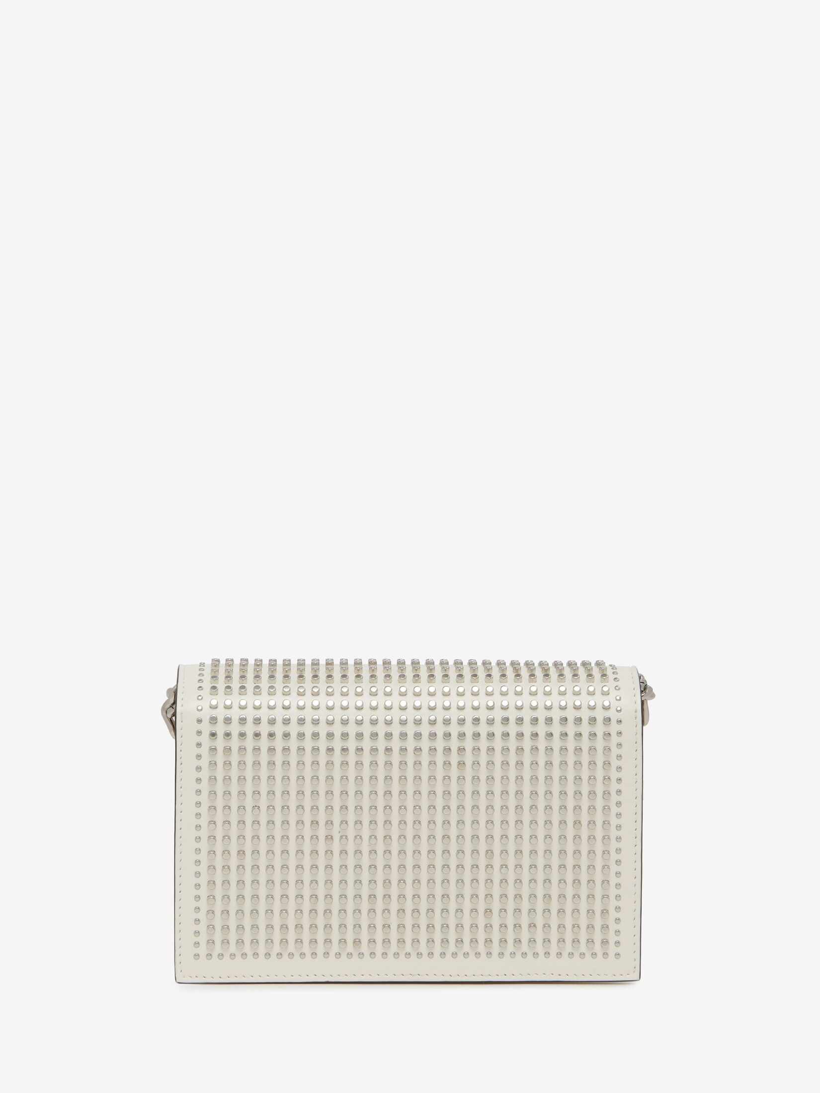 Women's The Biker Small Skull Bag in Soft Ivory - 3