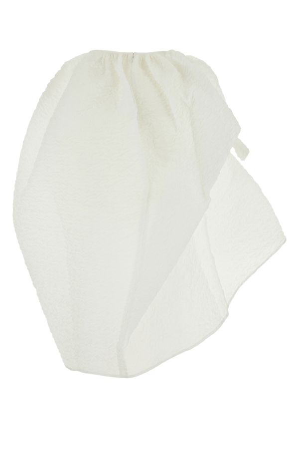 White polyester blend skirt - 2
