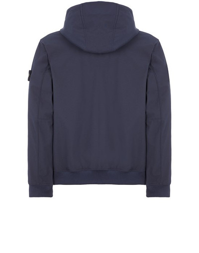 Stone Island 40227 LIGHT SOFT SHELL-R_e.dye® TECHNOLOGY IN RECYCLED POLYESTER BLUE outlook