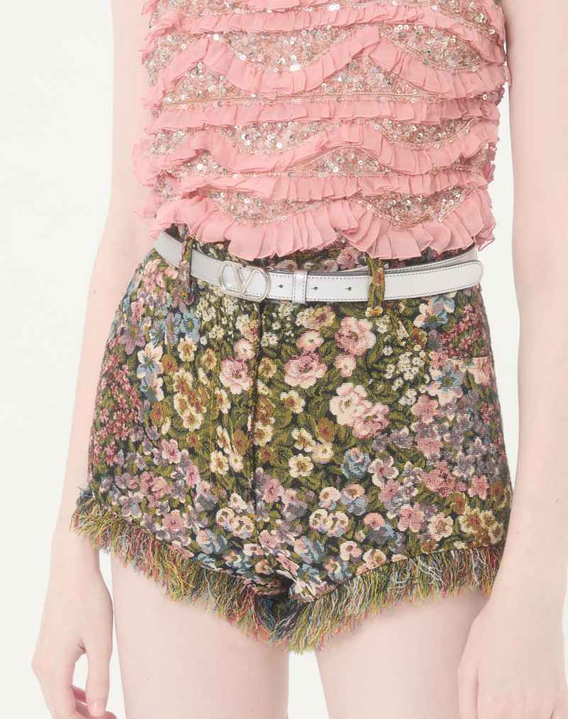 Valentino VLOGO SIGNATURE BELT IN LAMINATED CALFSKIN 20 MM outlook