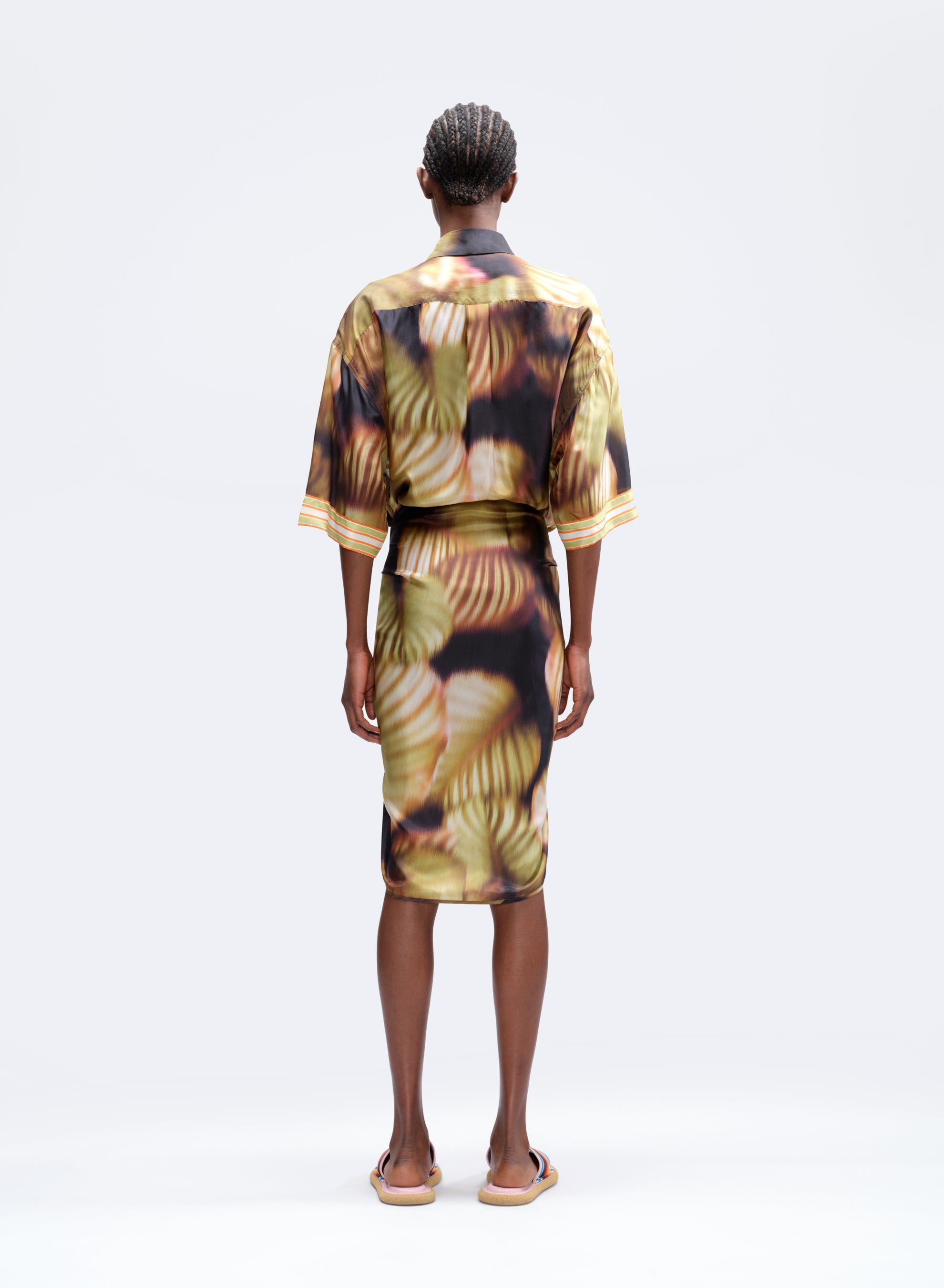 SHIRT DRESS WITH EMBROIDERY - 4