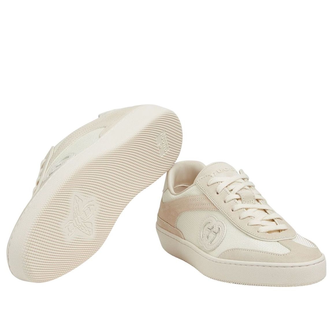 (WMNS) Gucci G75 'White Suede' 812656-AADM0-9110 - 3