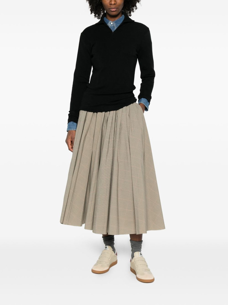 6397 zip-up collar sweater outlook