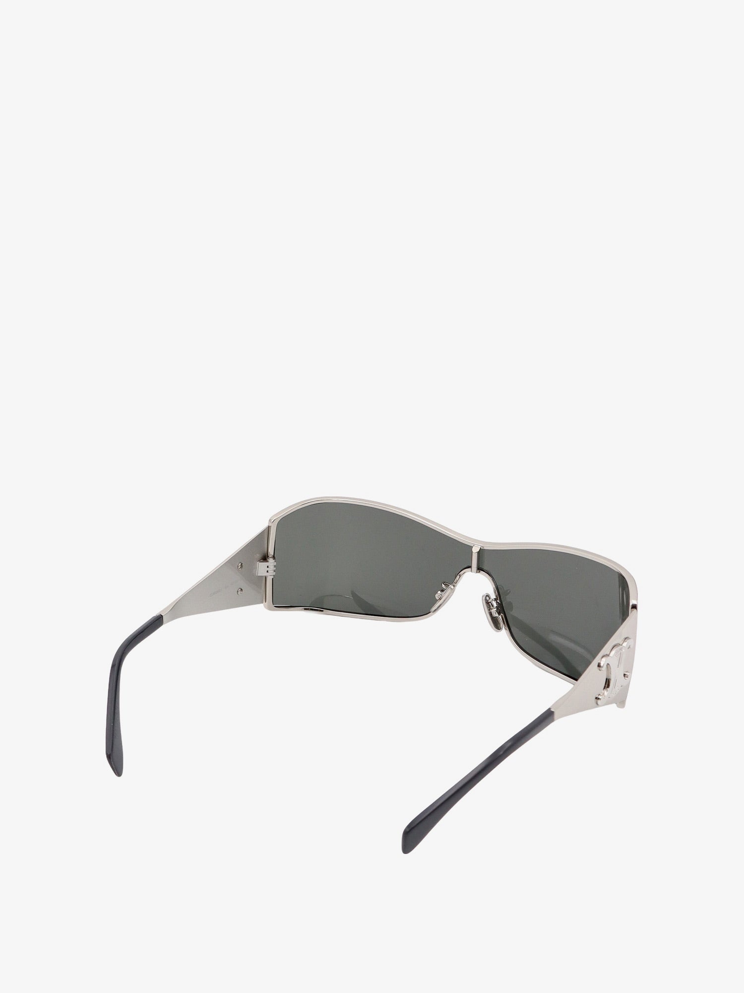 Celine Man Triomphe Metal Racer Man Silver Sunglasses - 3