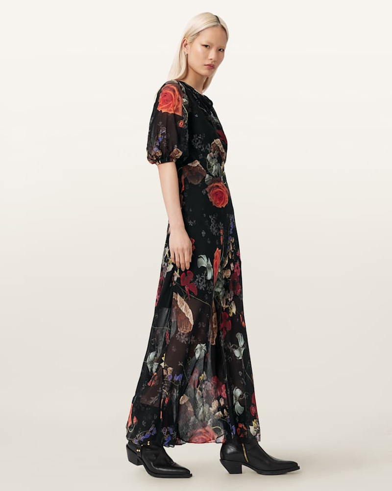 TIWA FLORAL MIDI DRESS 6