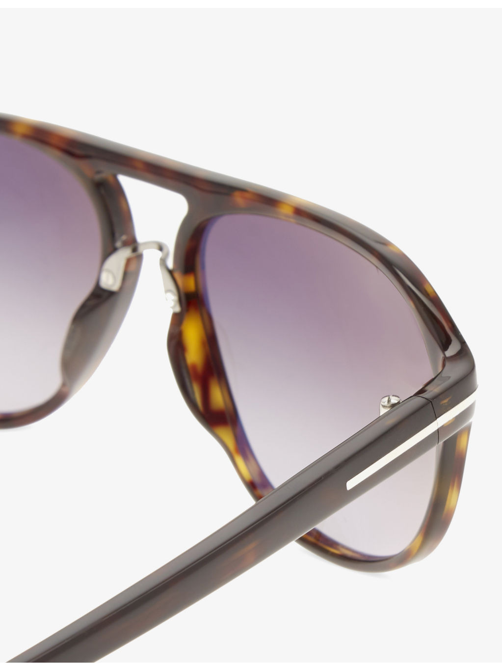 Jacob tortoiseshell aviator sunglasses - 3