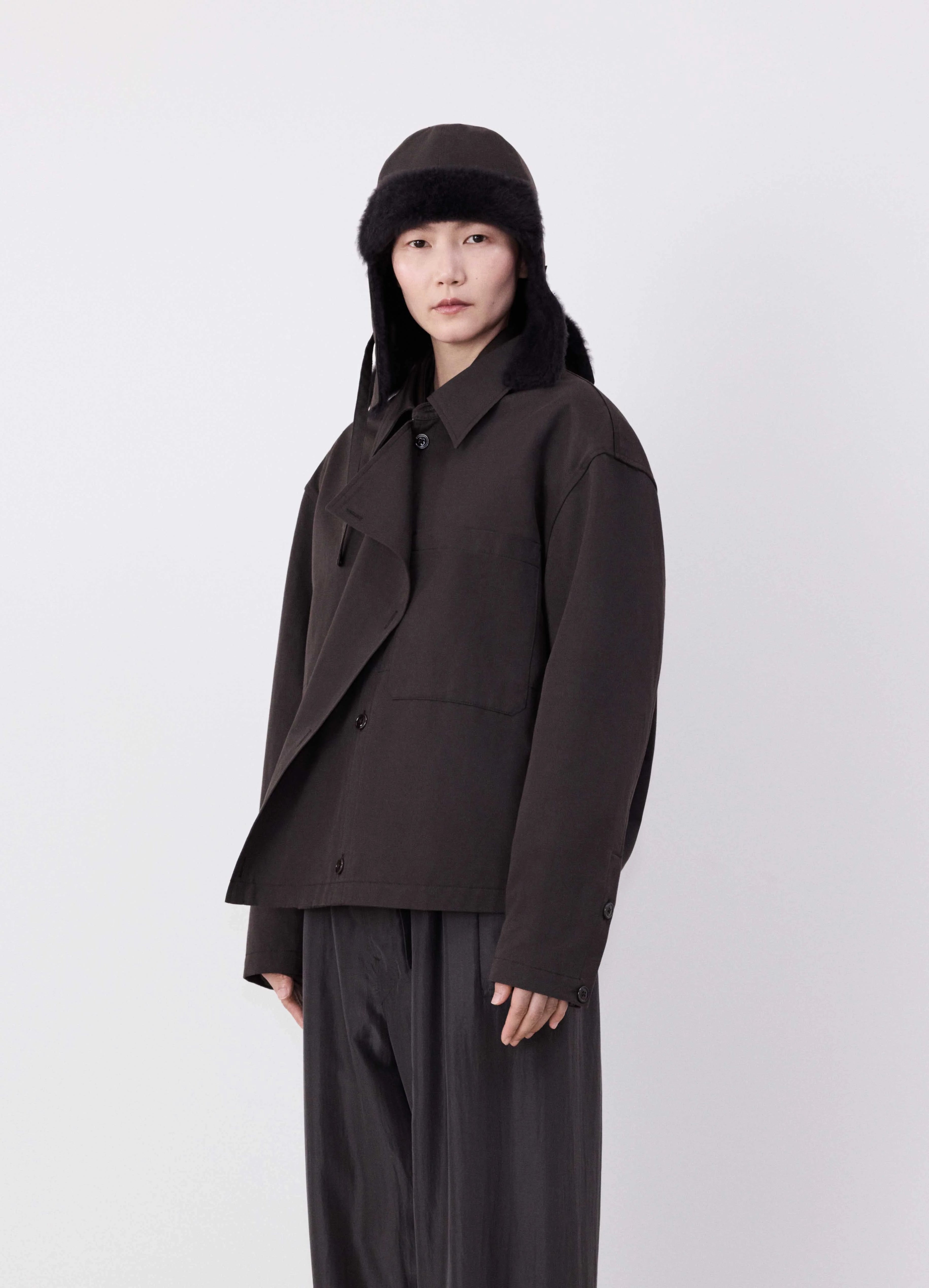 ASYMMETRIC OVER-SHIRT - 1