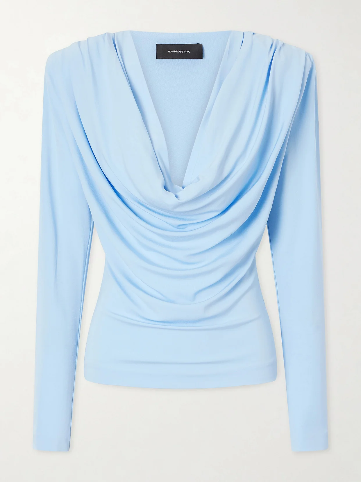 Draped Crepe-jersey Top - 1