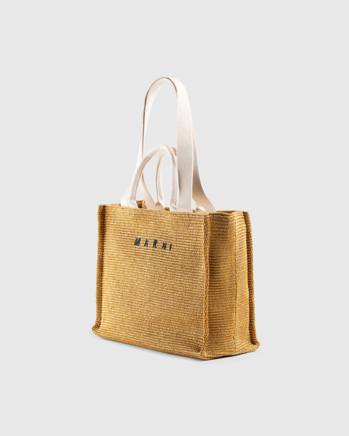 ☆MARNI☆LARGE RAFFIA E-W Tote 2wayバッグ RAW SIENNA/NATURAL Marni Marni – Large Raffia Tote Bag Raw Sienna/Natural