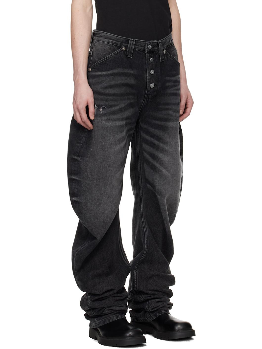 Black Parkour Jeans - 2