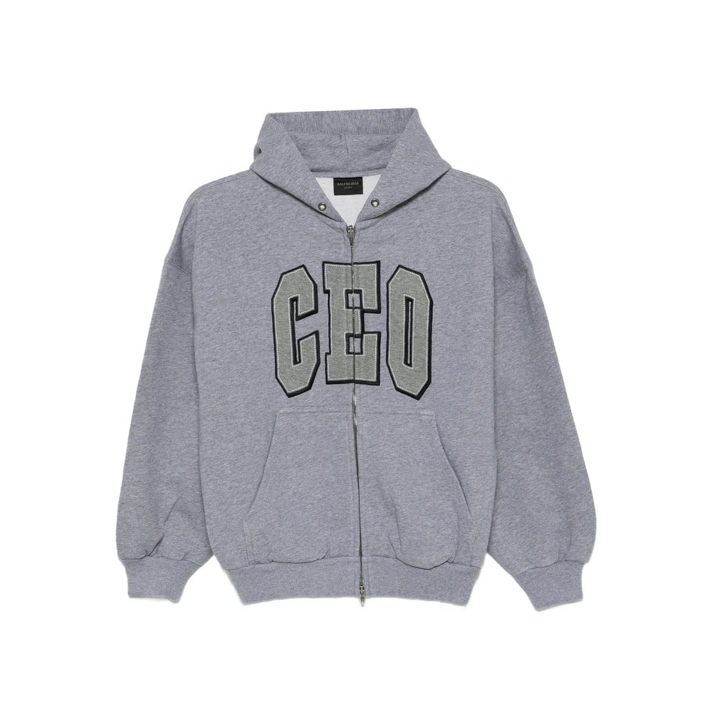 Balenciaga Grey Sweaters & Knitwear - Hoodies Men - 1