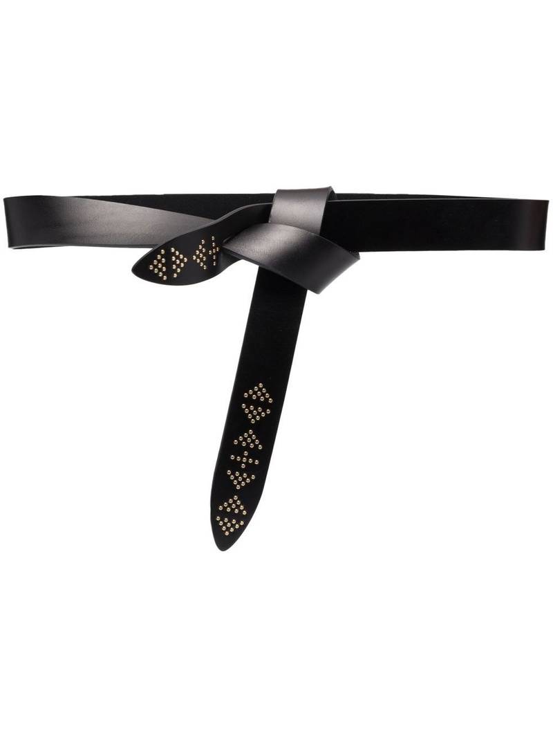 Lecce leather belt 1