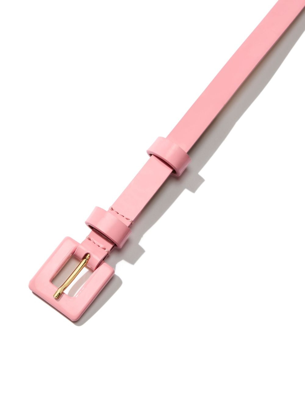 Skinny '90s patent-leather belt - 2