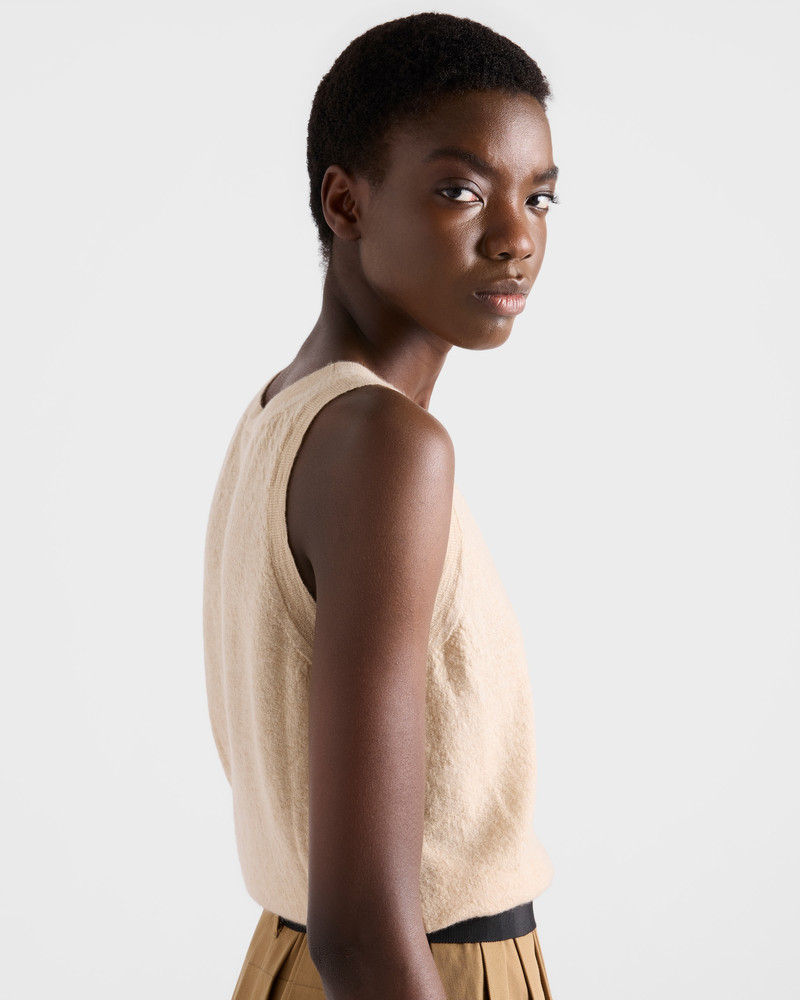 Cashmere tank top 4