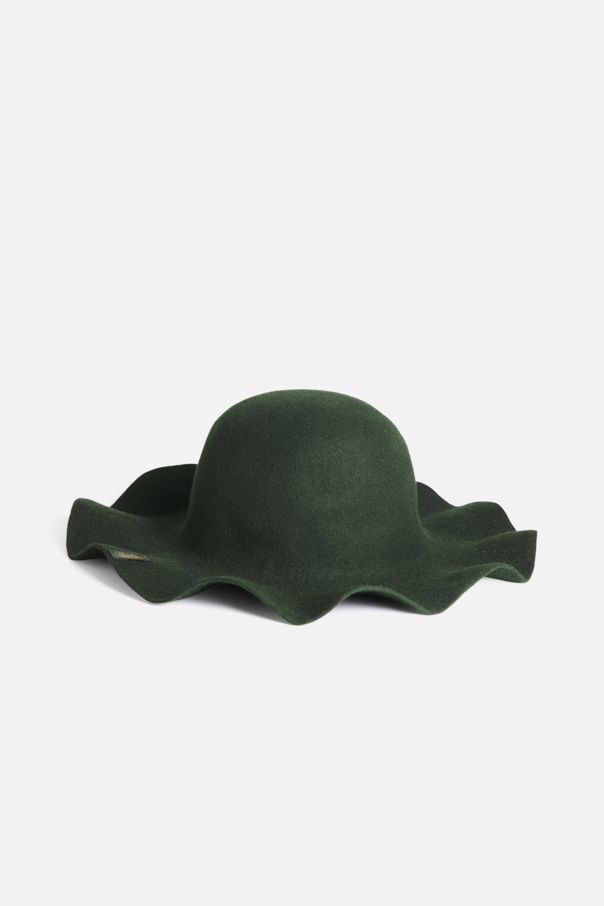 ハット AMI PARIS SS22 AMI X BORSALINO HAT (UHA260_313311) AMI Paris Borsalino x Ami Hat | REVERSIBLE