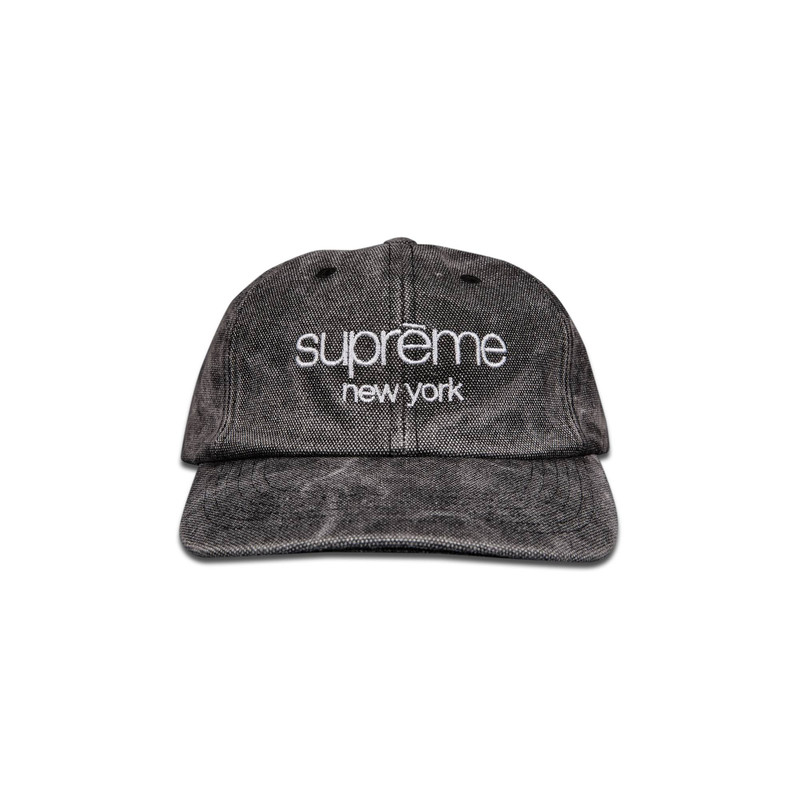 Supreme 2-Tone Canvas 6-Panel 'Black' - 1